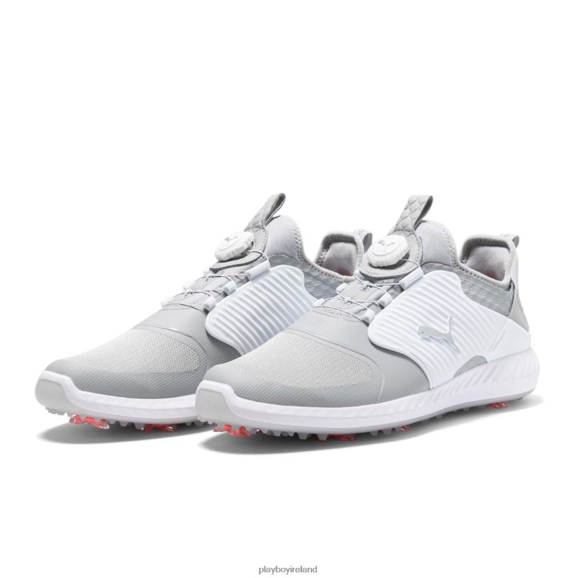 Playboy Men Puma Golf Ignite Pwradapt Caged Shoes HBFB843 Footwear Grey