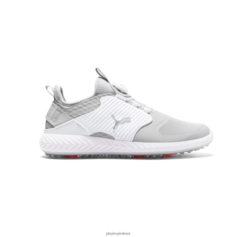 Playboy Men Puma Golf Ignite Pwradapt Caged Shoes HBFB843 Footwear Grey