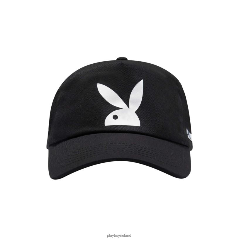 Playboy Women Active Rabbit Head Hat HBFB1583 Accessory Black