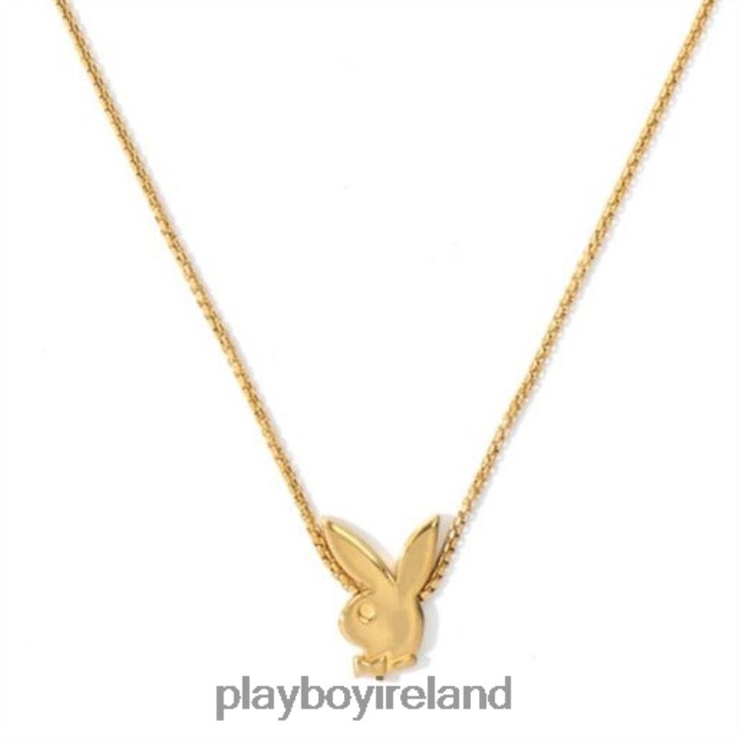 Playboy Women Bunny Bead Necklace HBFB1628 Accessory Gold