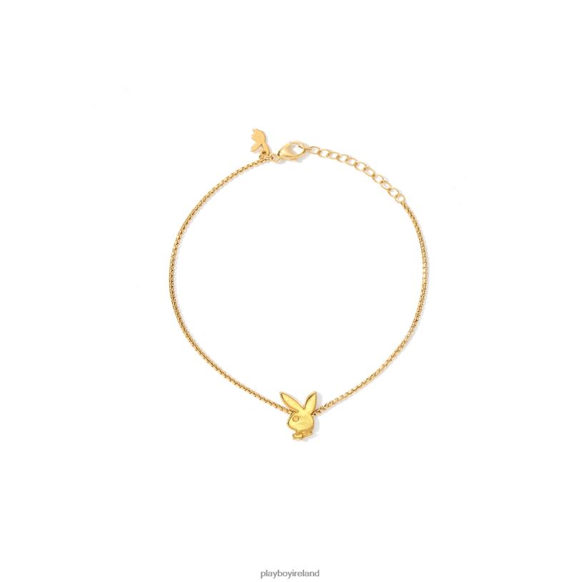 Playboy Women Bunny Chain Bracelet HBFB1633 Accessory Gold