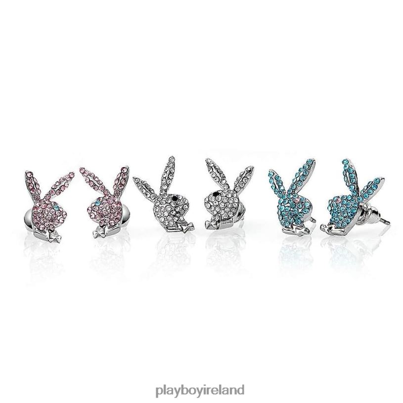 Playboy Women Bunny Stud Earrings HBFB1636 Accessory Original