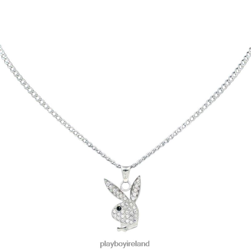 Playboy Women The Dainty Necklace HBFB1647 Accessory Silver
