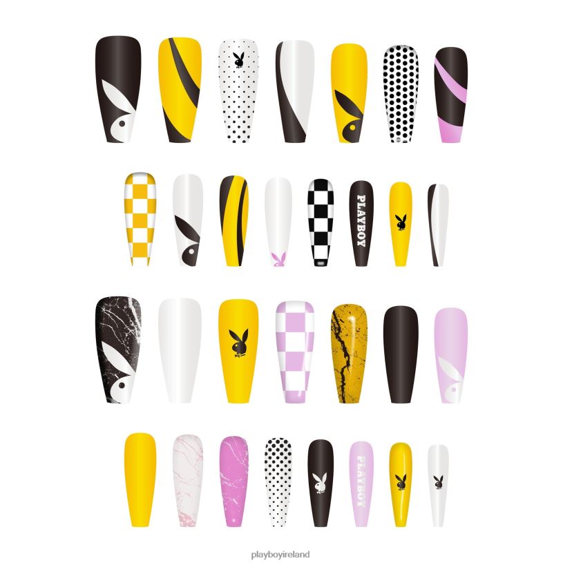 Playboy Women Press-on Nails HBFB1589 Accessory Original