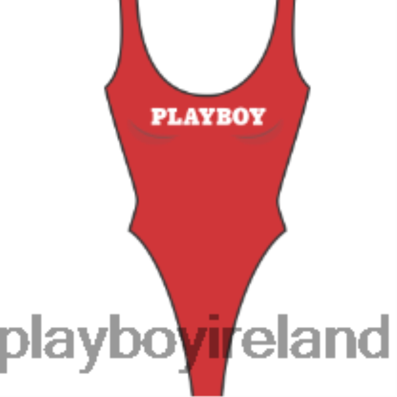 Playboy Women Baywatch One Piece HBFB1413 Clothing Red