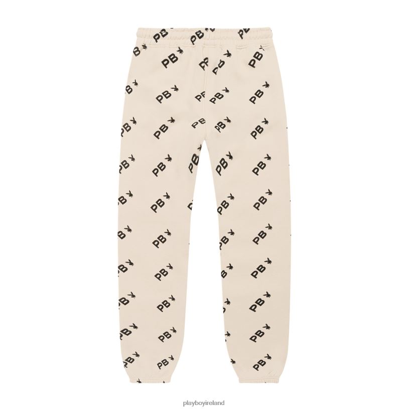Playboy Women All Over Print Joggers HBFB1225 Clothing Stone