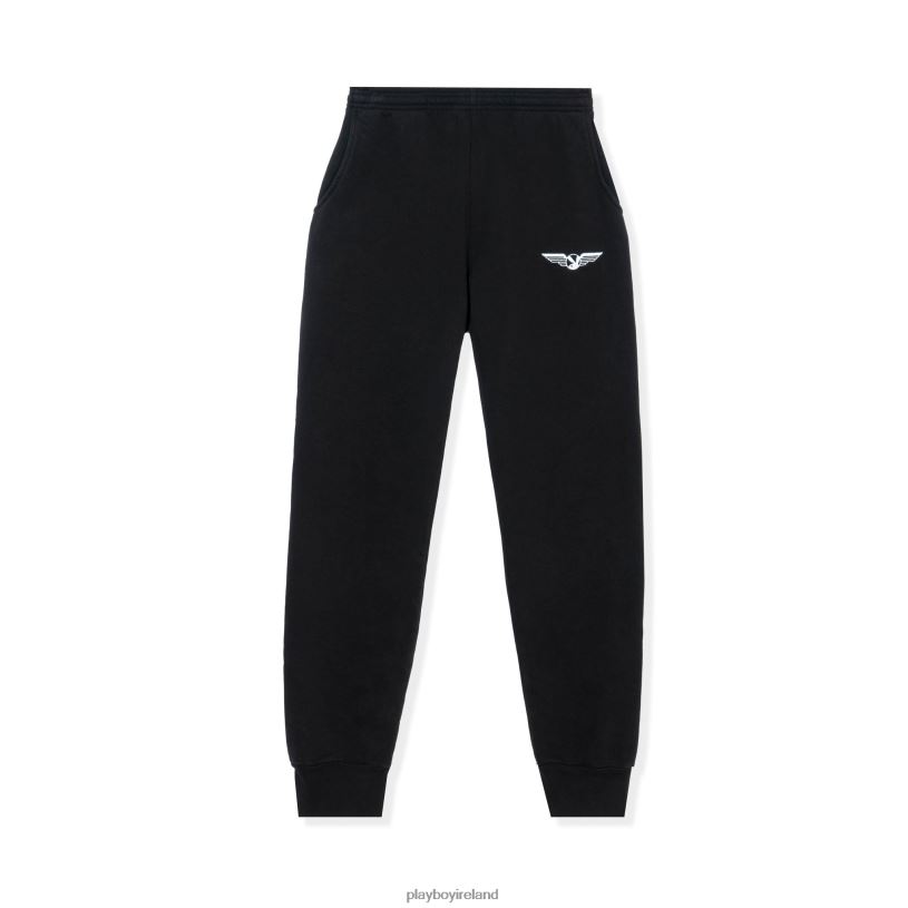 Playboy Women Aviation Wings Jogger Pant HBFB1314 Clothing Mauve