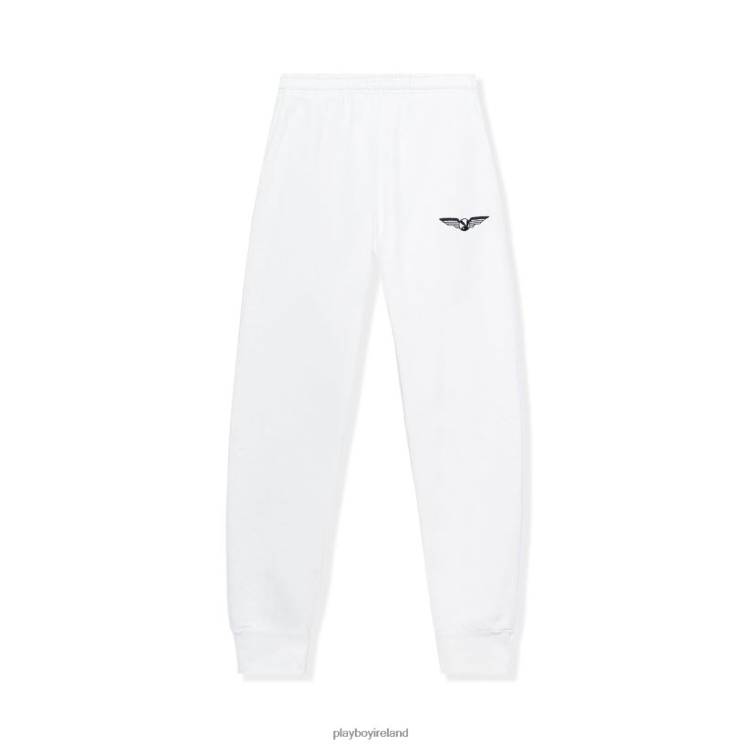 Playboy Women Aviation Wings Jogger Pant HBFB1315 Clothing Bone