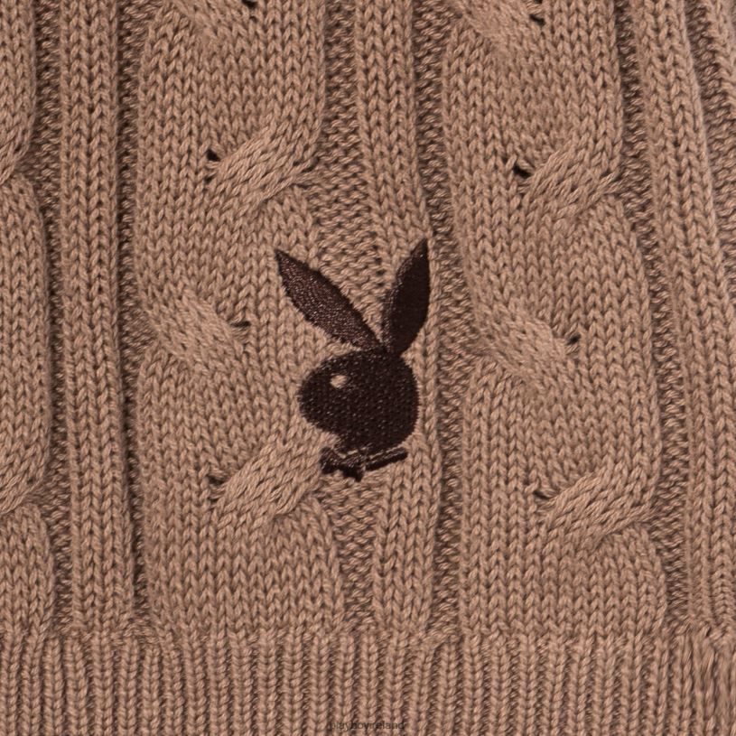 Playboy Women Cable Stitch Mini Skirt HBFB1214 Clothing Portabella