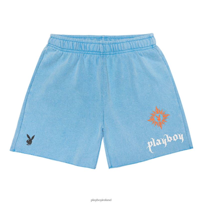 Playboy Women Contrast Stitch Boyfriend Short HBFB1307 Clothing All aboard