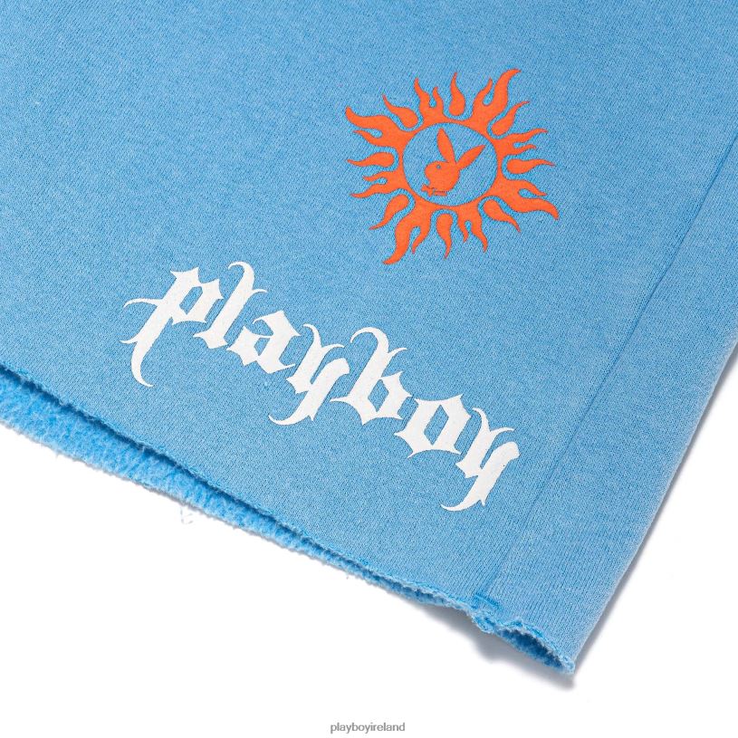 Playboy Women Contrast Stitch Boyfriend Short HBFB1307 Clothing All aboard