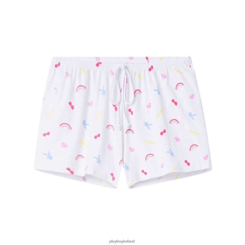 Playboy Women Dream Lounge Shorts HBFB1255 Clothing Multi