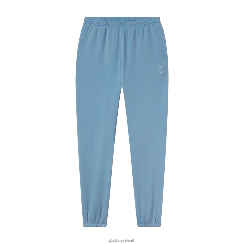 Playboy Women Frostbite Sweatpant HBFB1335 Clothing Light blue