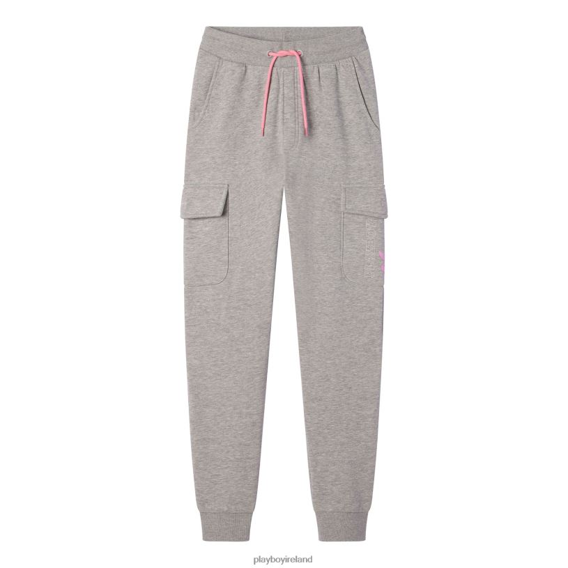 Playboy Women Jogger Sweatpants HBFB1234 Clothing Grey