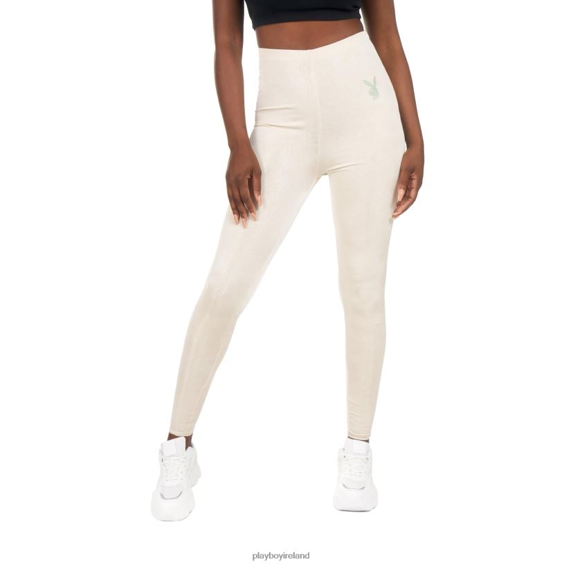 Playboy Women Lifestyle Legging HBFB1318 Clothing Stone