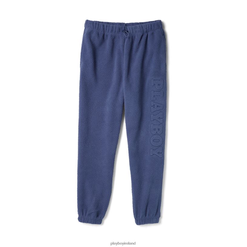 Playboy Women Polar Sweatpants HBFB1320 Clothing Navy