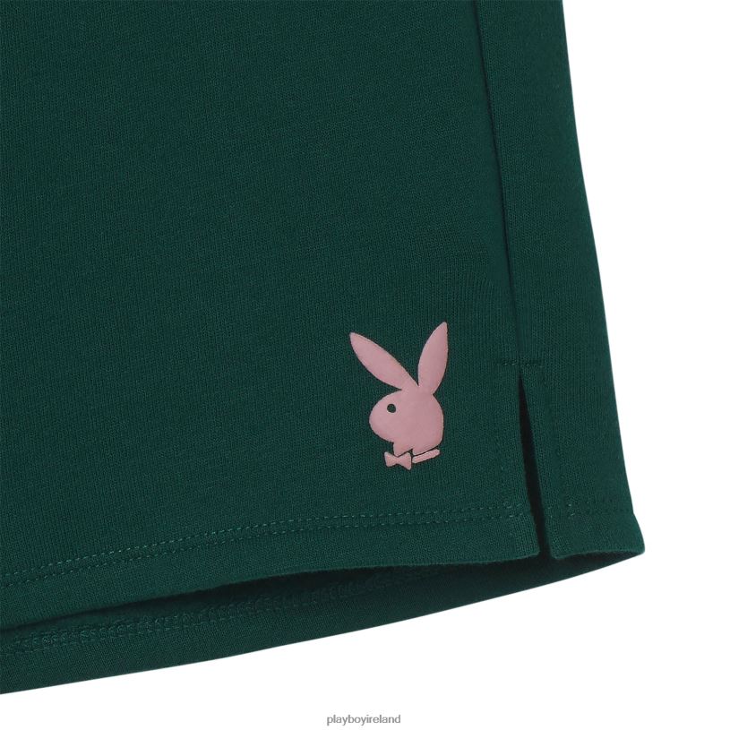 Playboy Women Polar Sweatshort HBFB1313 Clothing Rain forest