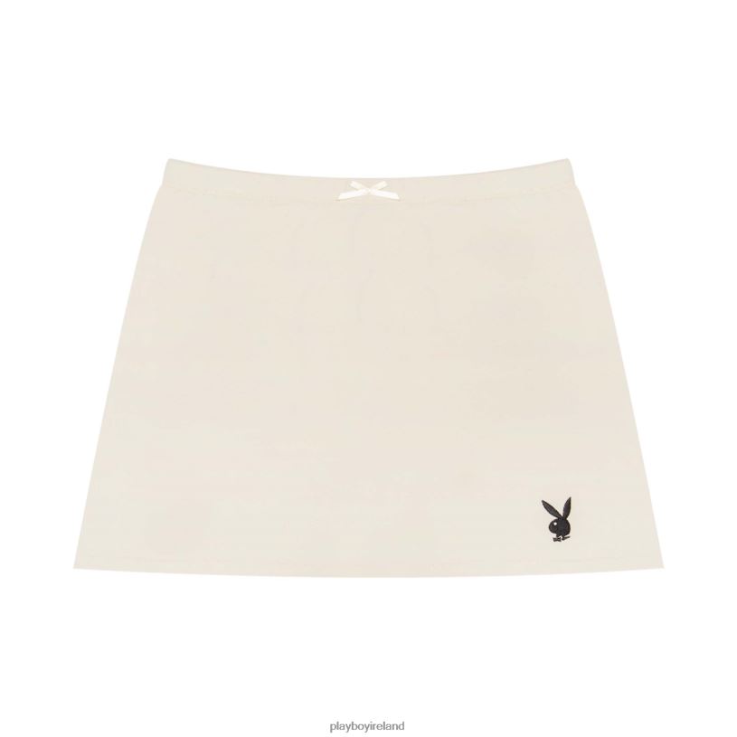 Playboy Women Princess Skirt HBFB1236 Clothing Bone white