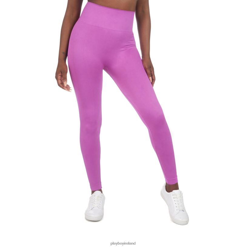 Playboy Women Sport Legging HBFB1293 Clothing Raspberry