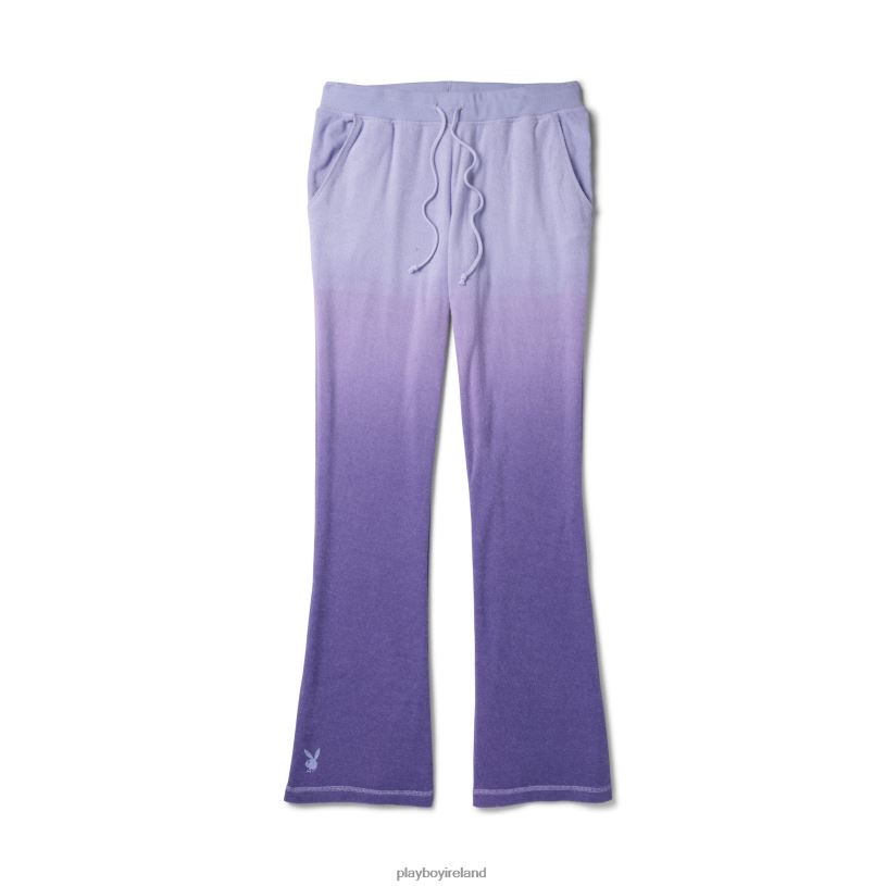 Playboy Women Tidal Terry Flare Pants HBFB1271 Clothing Original