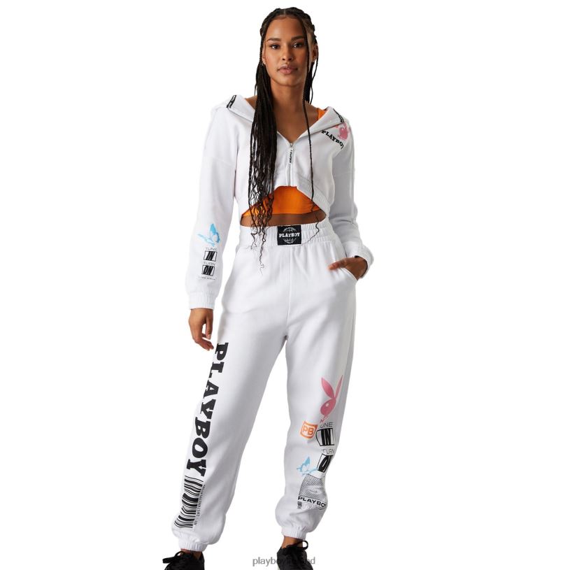 Playboy Women Tune In Tune On Jogger HBFB1285 Clothing Multi