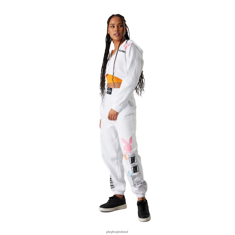 Playboy Women Tune In Tune On Jogger HBFB1285 Clothing Multi