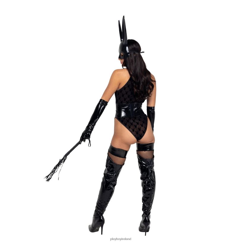 Playboy Women After Hours Costume - 3pcs Set HBFB1357 Clothing Black