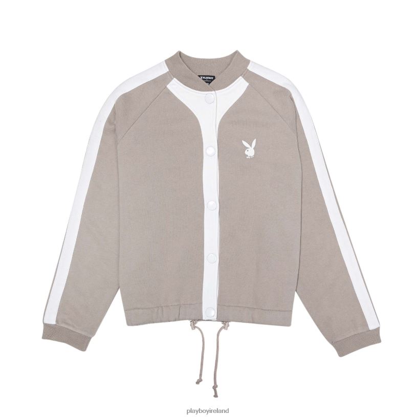Playboy Women Bunny Bomber Jacket HBFB1111 Clothing Moon Rock