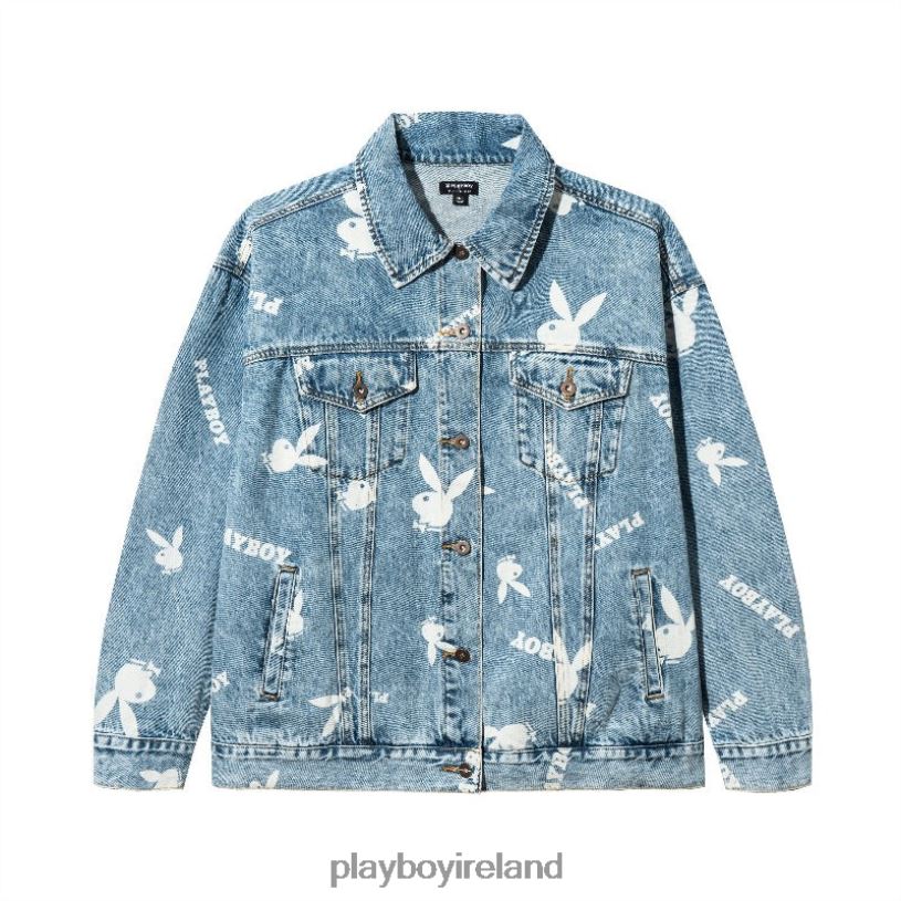 Playboy Women Bunny Denim Jacket HBFB456 Clothing Original