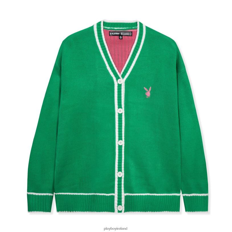 Playboy Women Cricket Cardigan HBFB1101 Clothing Green