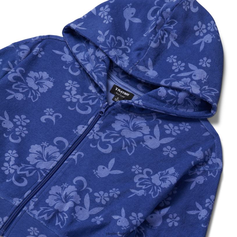 Playboy Women Tidal Terry Hoodie HBFB1108 Clothing Original