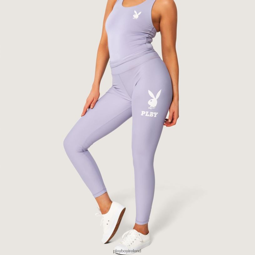 Playboy Women Rabbit Head Legging HBFB1169 Clothing Purple