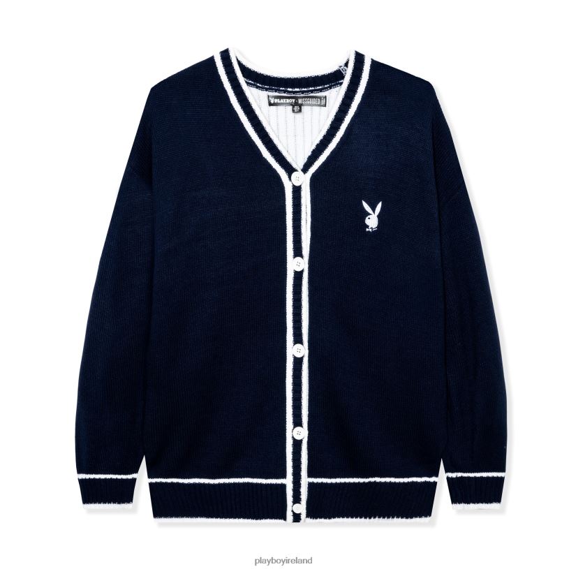 Playboy Women Cricket Cardigan HBFB986 Clothing Navy