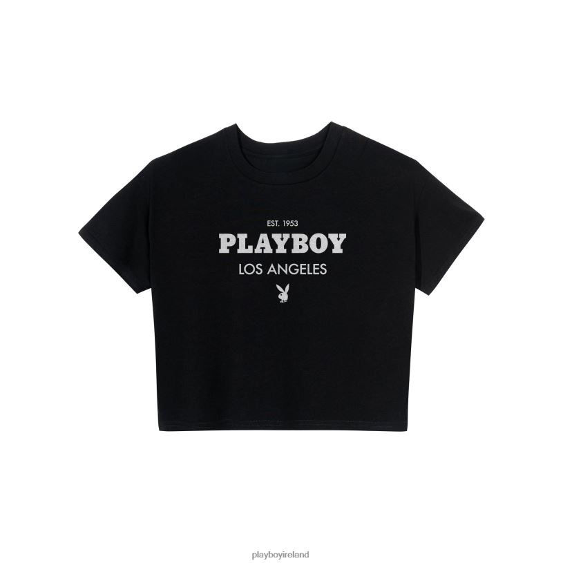 Playboy Women Los Angeles Baby Tee HBFB923 Clothing Original