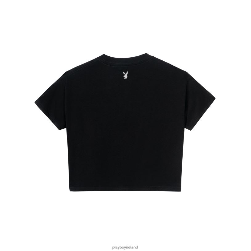 Playboy Women Los Angeles Baby Tee HBFB923 Clothing Original
