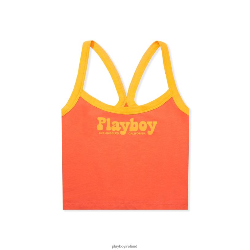 Playboy Women Racerback Tank Top HBFB1050 Clothing Original