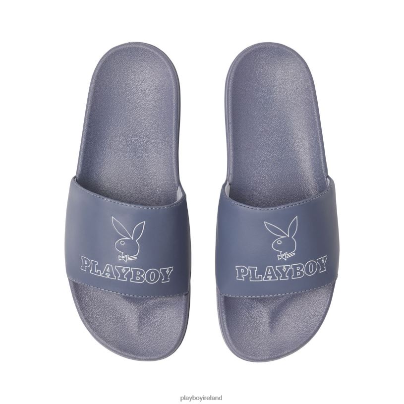 Playboy Women Bunny Slide Sandals HBFB1614 Footwear Purple